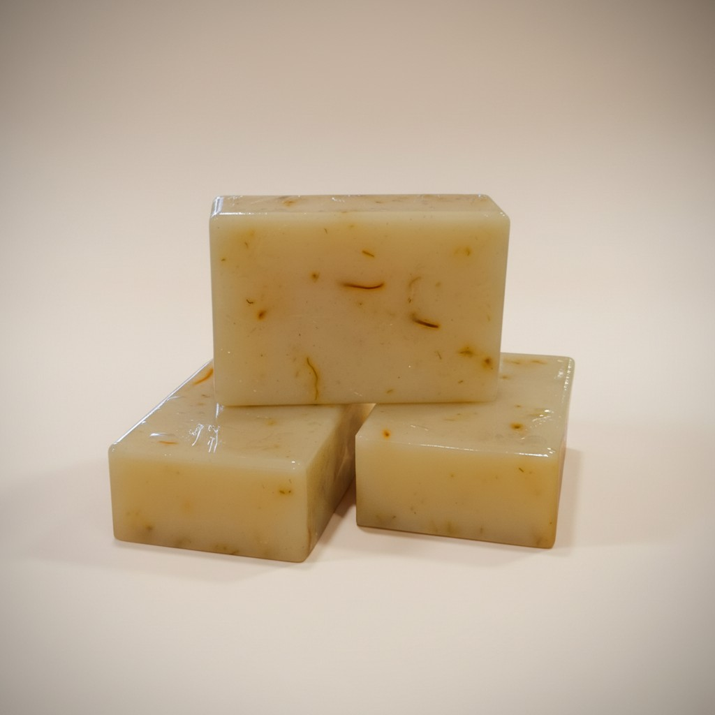 Saffron Calm Botanical Soap Bar | For Sensitive, Dry & Dull Skin