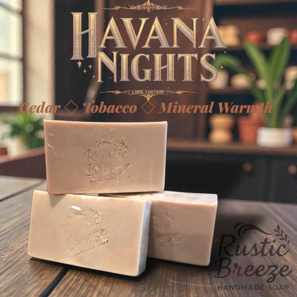Havana Nights Mineral Luxe Edition– Goat Milk Men’s Artisan Soap