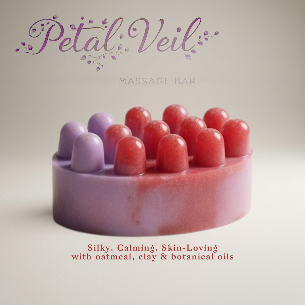 Petal Veil – Oatmeal & Clay Massage Bar
