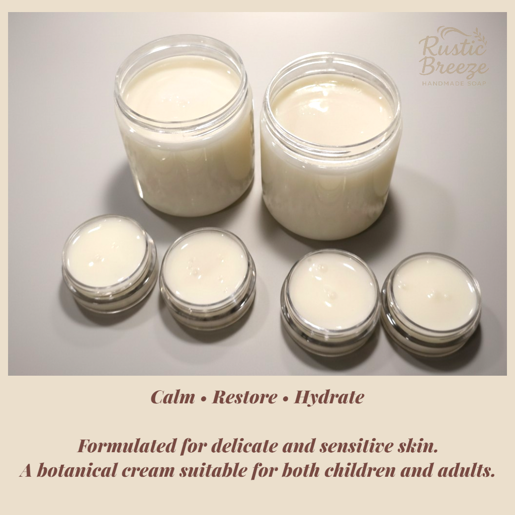 Golden Oat Comfort Cream – Lightweight Botanical Moisturizer for Sensitive Skin