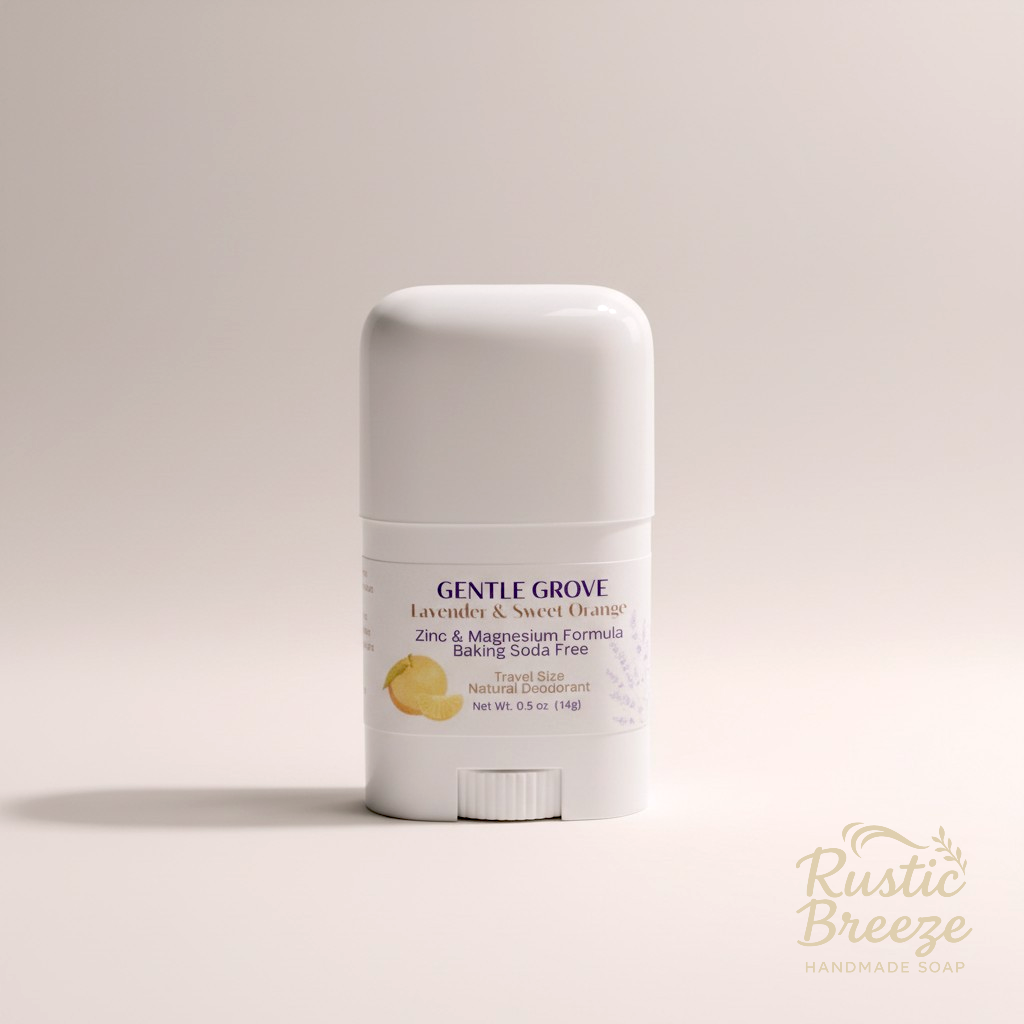 Gentle Grove Natural Deodorant – Zinc & Magnesium,
Baking Soda Free Sensitive