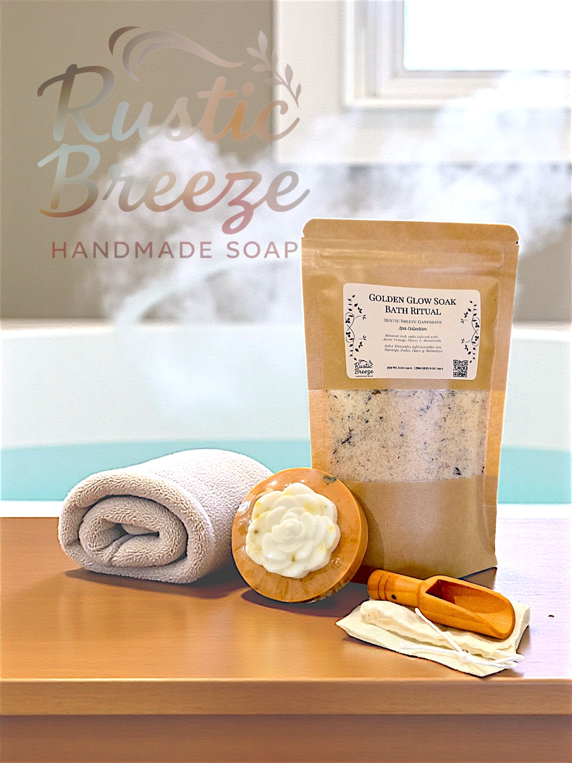 Golden Glow Spa Ritual – Bath Soak