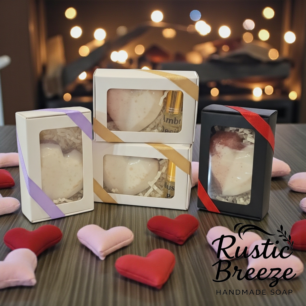 Sweet Studio Hearts – Handcrafted Mini Heart Soap (50 g)