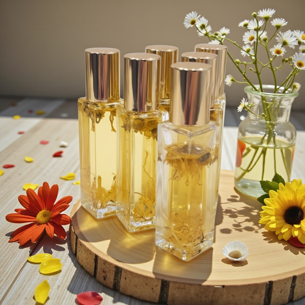 Botanical Oil Rollers – Gentle Calm & Soft Balance | 10 ml Roll-On