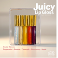 Juicy Lip Gloss – Vegan Fruity Shimmer Lip Gloss Collection, Handcrafted