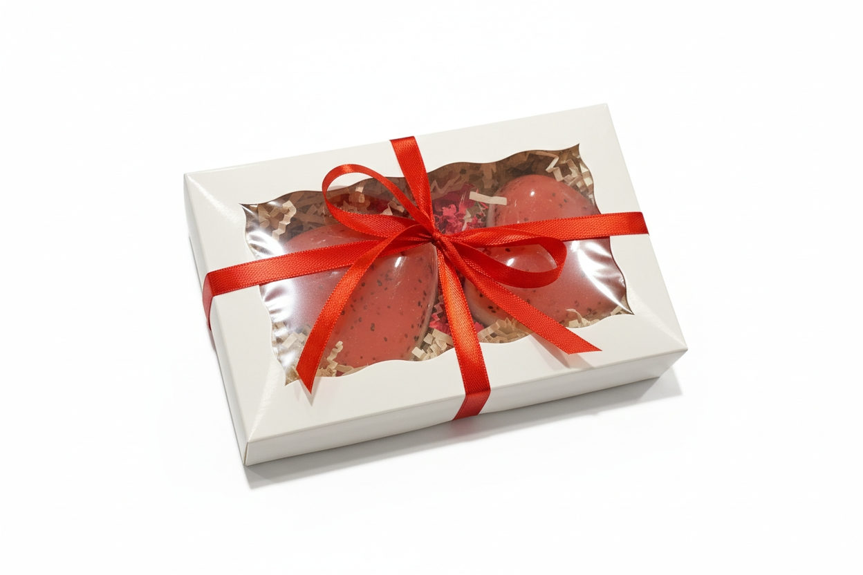 🍉 Corazón de Melón – Sweet Studio Hearts (Pack of 2)