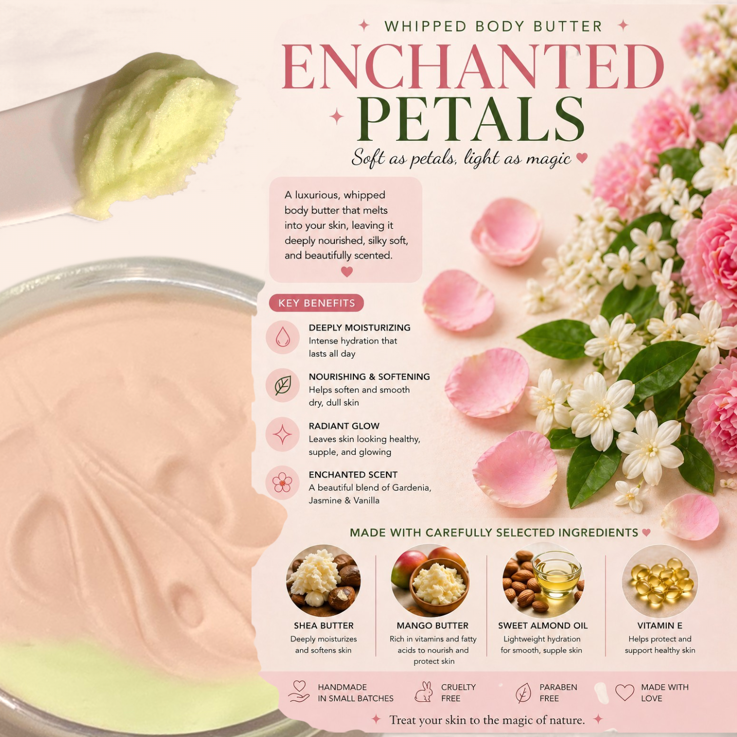 Enchanted Petals – Whipped Body Butter