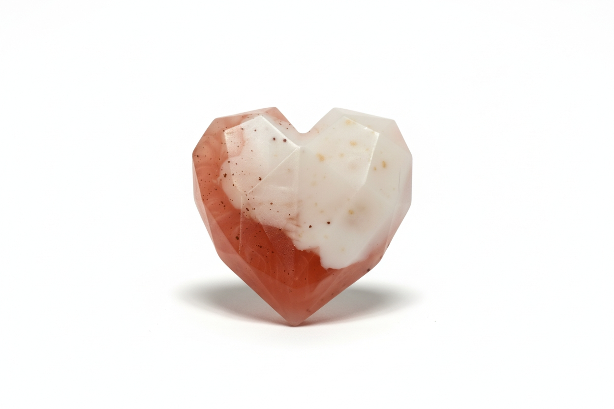Sweet Studio Hearts – Handcrafted Mini Heart Soap (50 g)