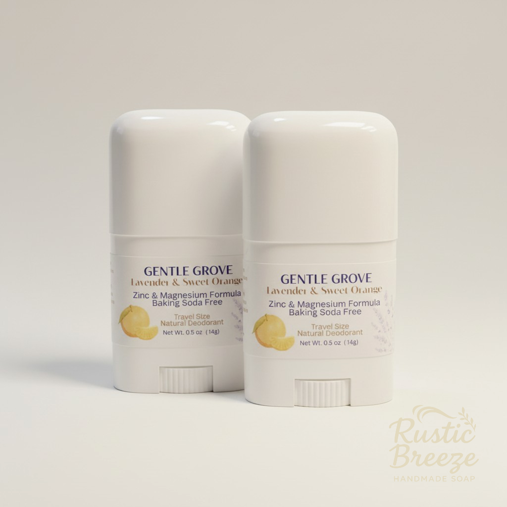 Gentle Grove Natural Deodorant – Zinc & Magnesium,
Baking Soda Free Sensitive