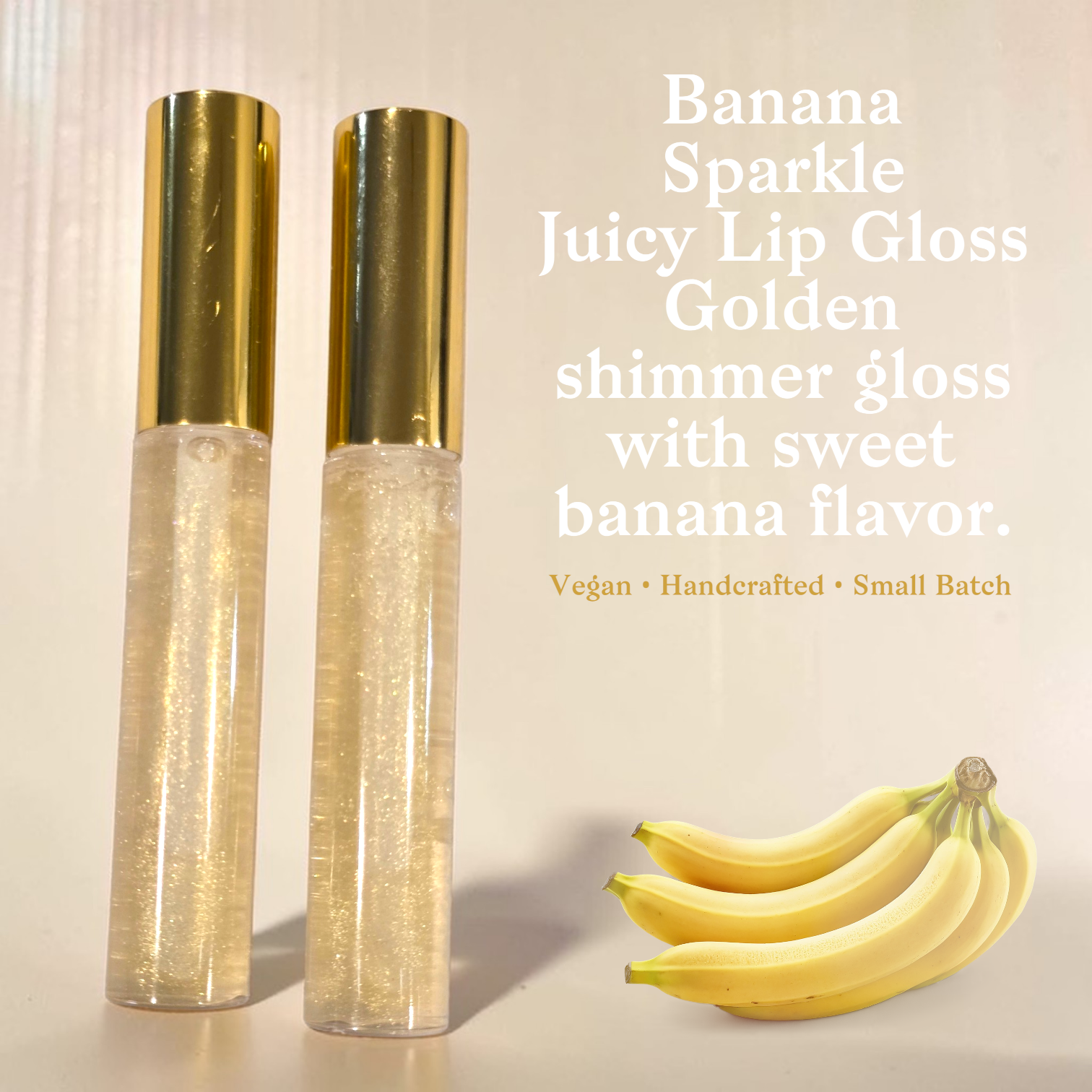 Juicy Lip Gloss – Vegan Fruity Shimmer Lip Gloss Collection, Handcrafted