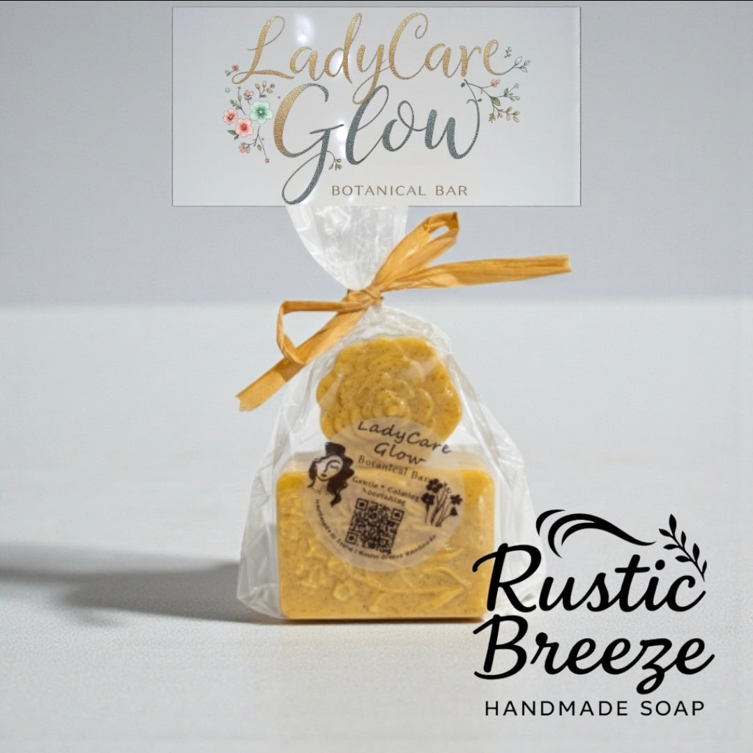 LadyCare Glow – Botanical Bar
Gentle • Calming • Nourishing