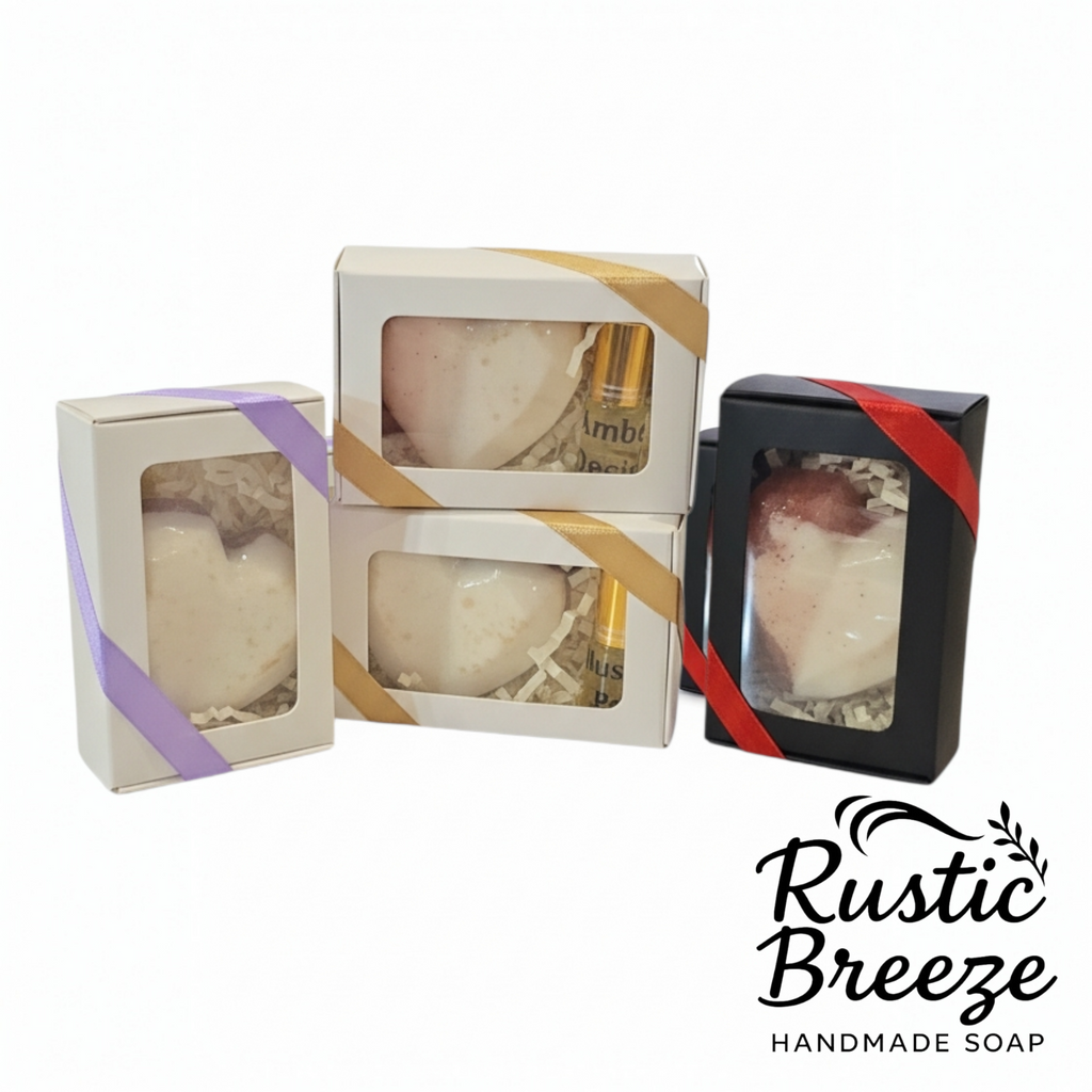 Sweet Studio Hearts – Handcrafted Mini Heart Soap (50 g)
