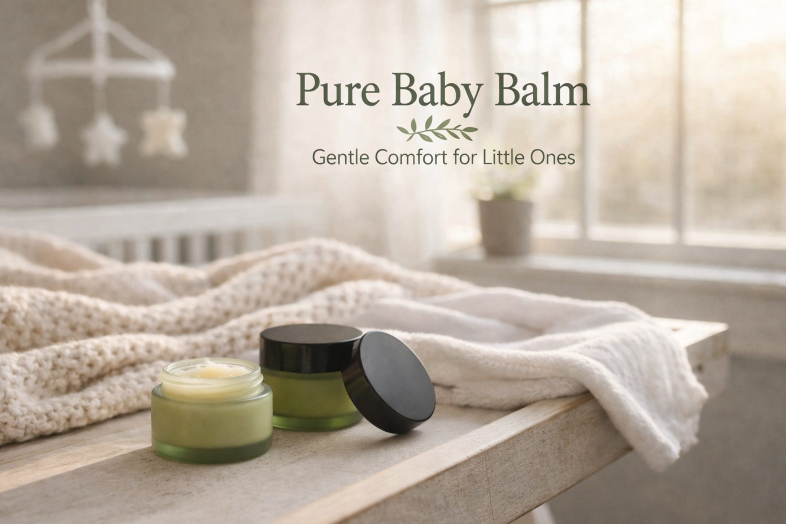 Pure Baby Balm | Natural Gentle Chest Balm for Sensitive Skin