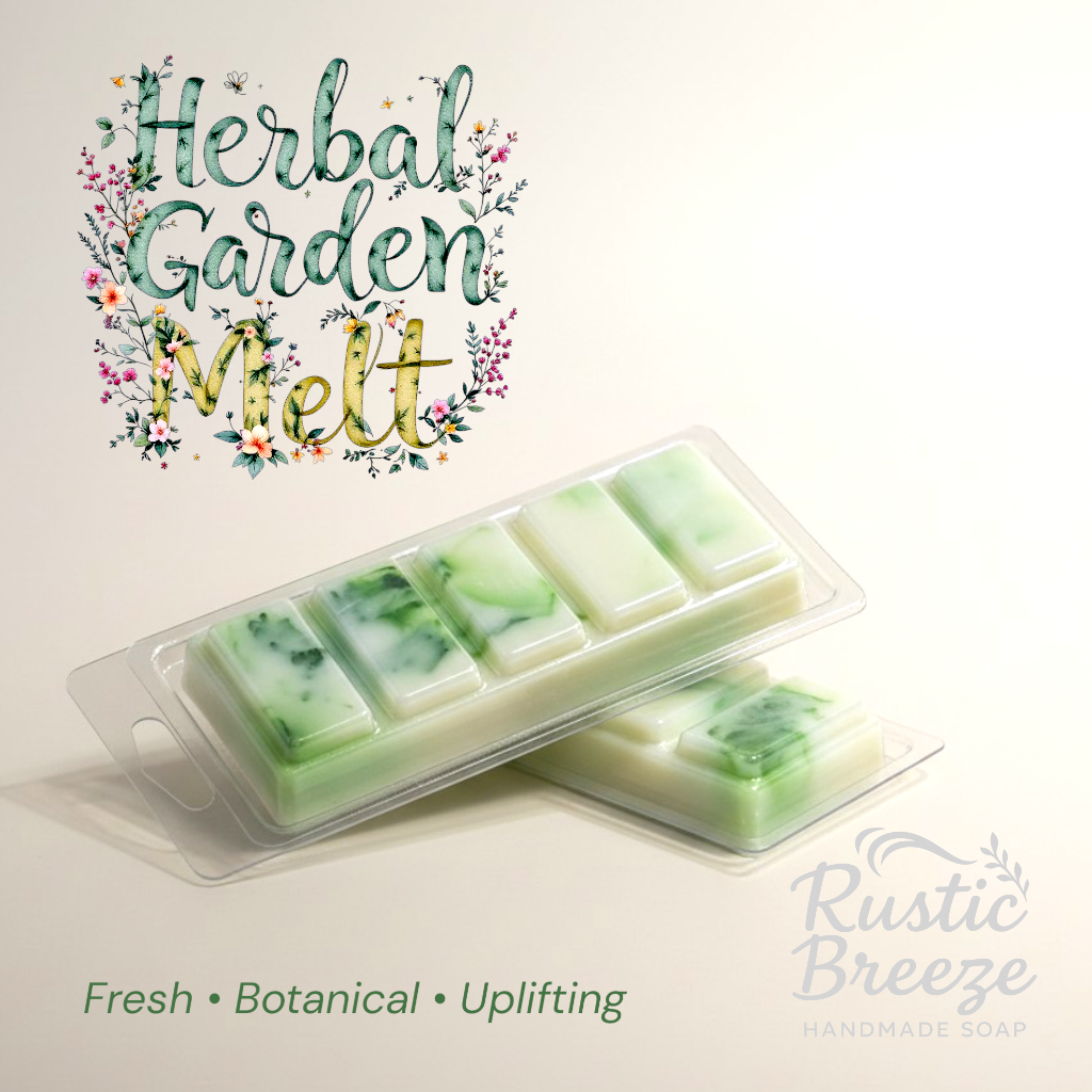 Rustic Breeze Garden Wax Melt Collection – Soy & Beeswax Botanical Wax Melts
