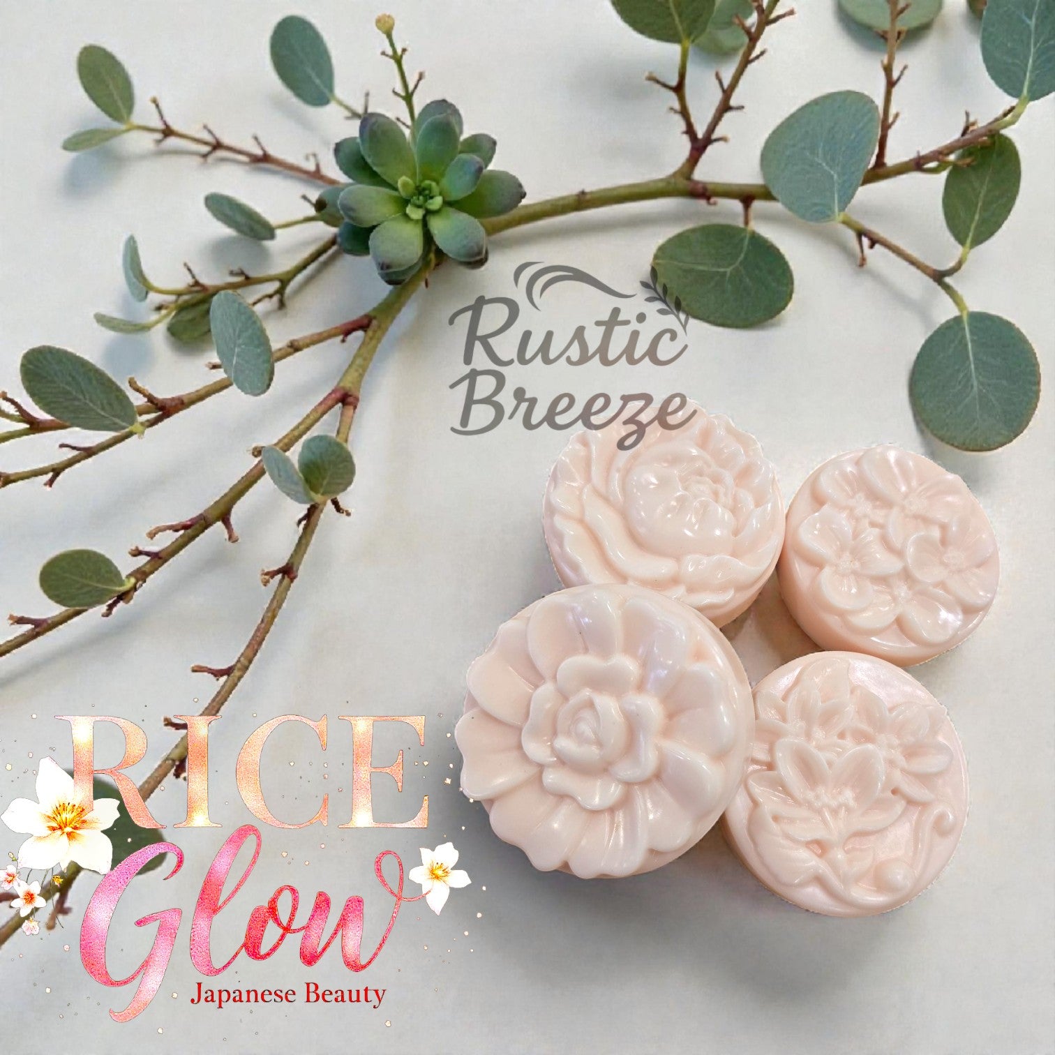Rice Glow Soap Collection – Japanese Beauty / Radiance • Silk • Pure Calm