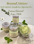 Beyond Nature Creamy Botanical Sugar Polish, Gentle Exfoliation, Deep Moisture, Refreshing Calm, Rustic Breeze Handmade Soap
