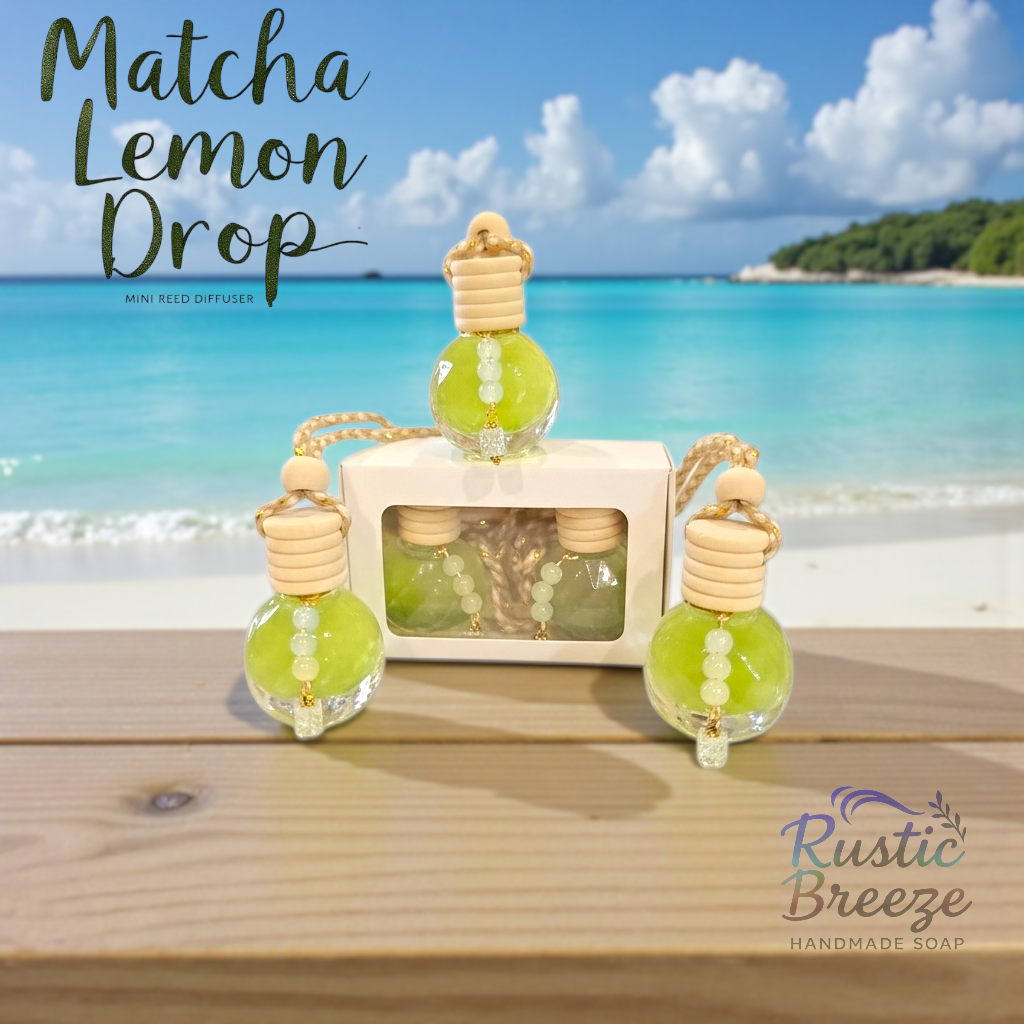 Matcha Lemon Drop Car Diffuser (10 ml)