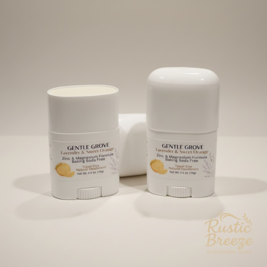 Gentle Grove Natural Deodorant – Zinc & Magnesium,
Baking Soda Free Sensitive