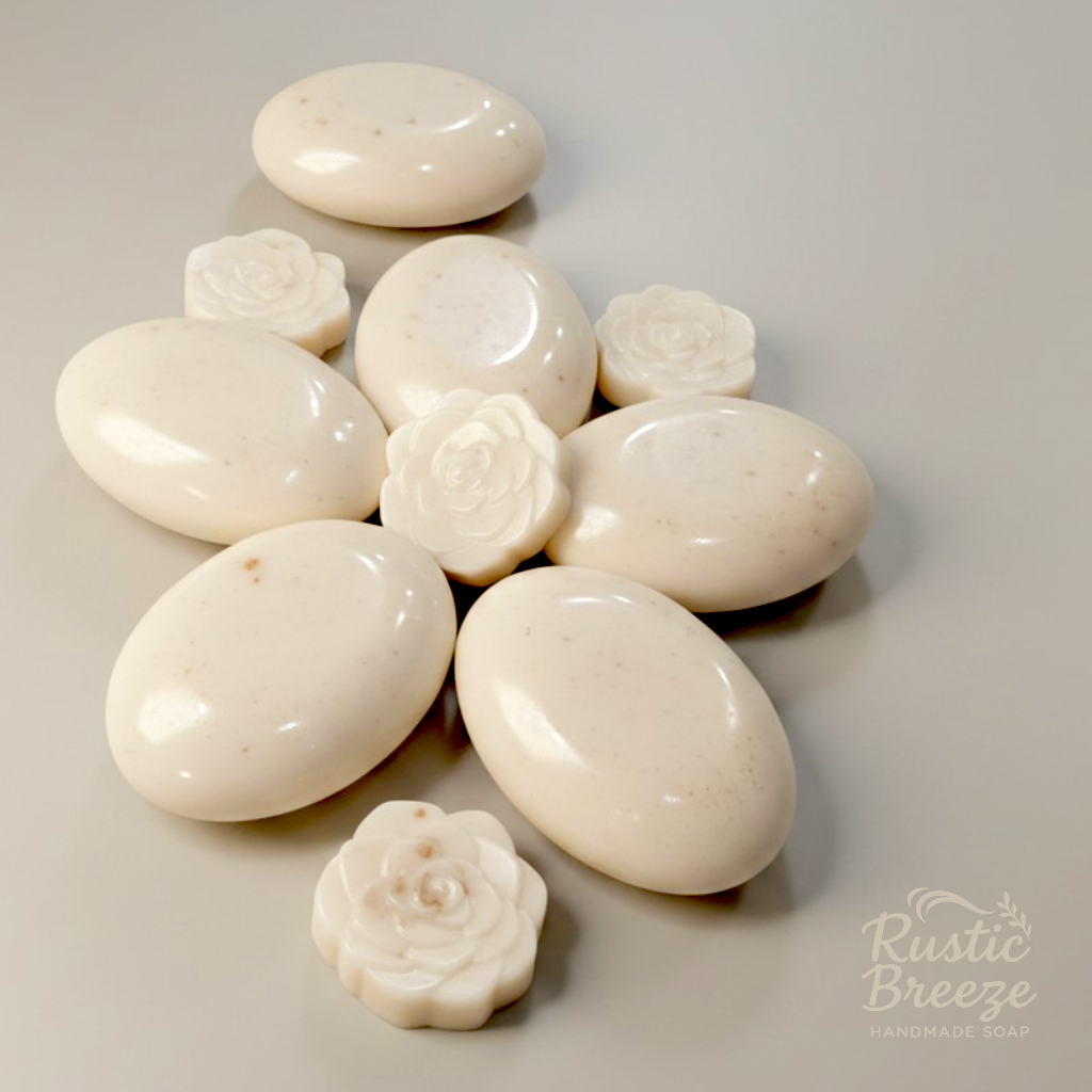 Silken Serenity – Calming Oat Milk Bar for Sensitive Skin