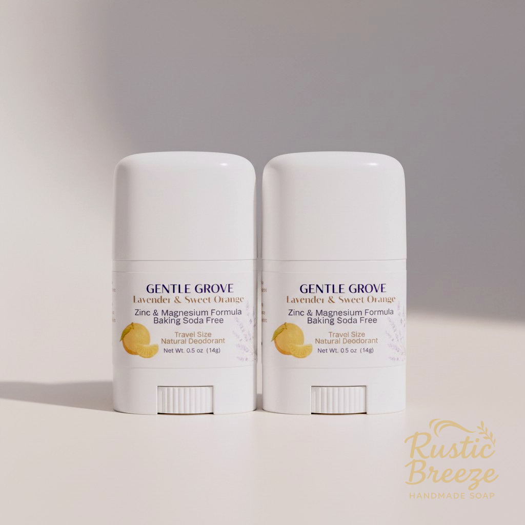 Gentle Grove Natural Deodorant – Zinc & Magnesium,
Baking Soda Free Sensitive