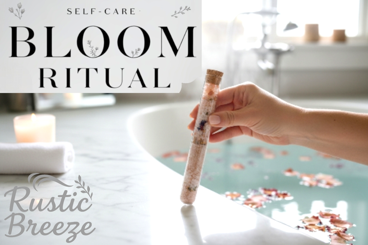 Bloom Ritual – Botanical Mineral Soak Tube