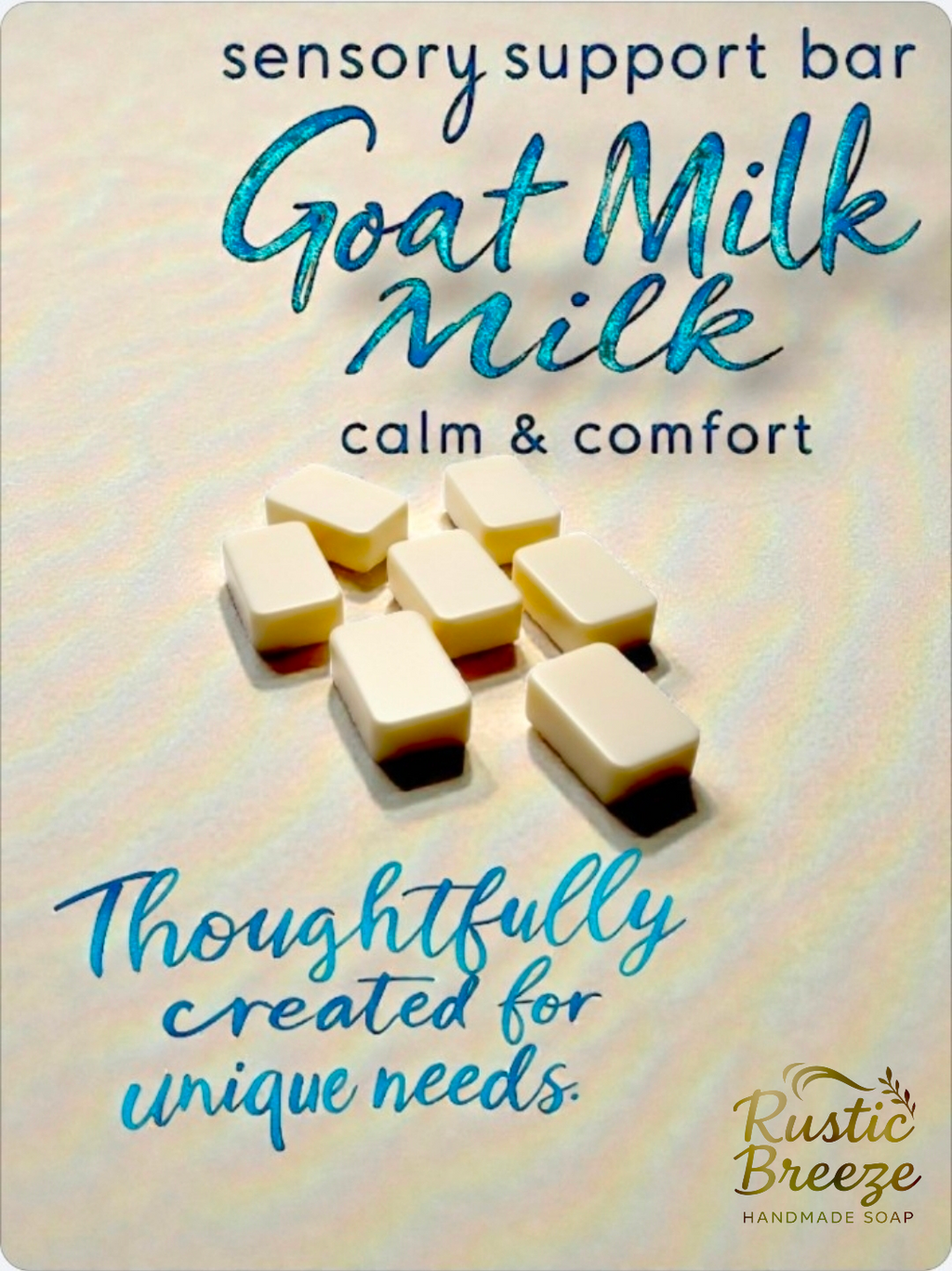 Sensory Support Bar Goat Milk Soap · Calm & Comfort