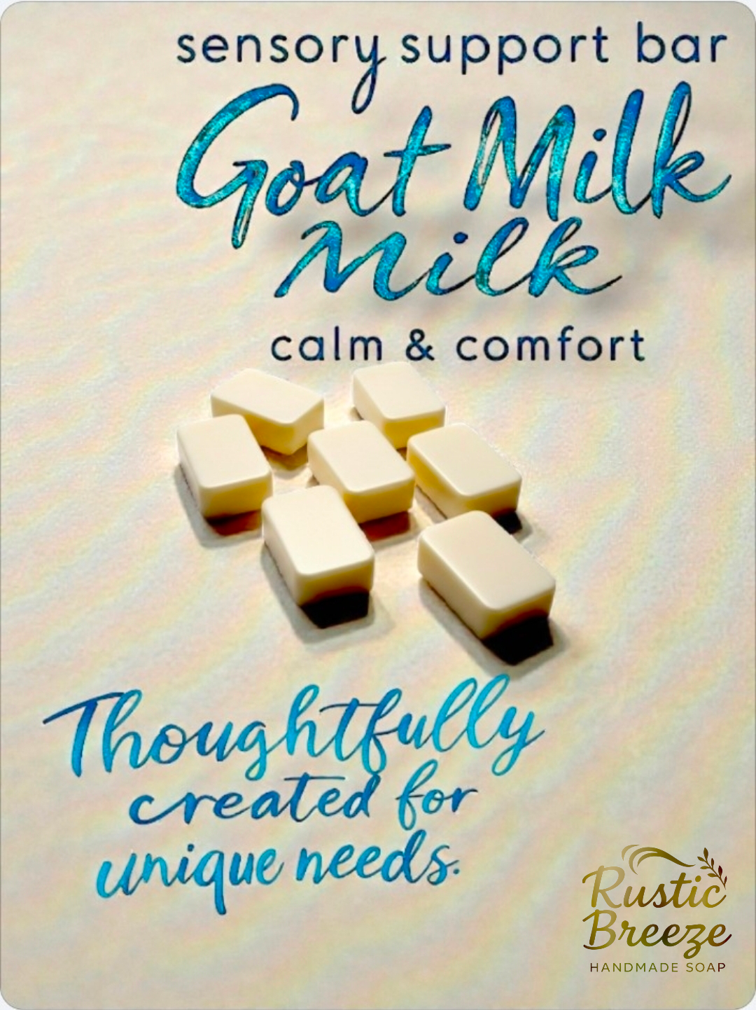 Sensory Support Bar Goat Milk Soap · Calm & Comfort