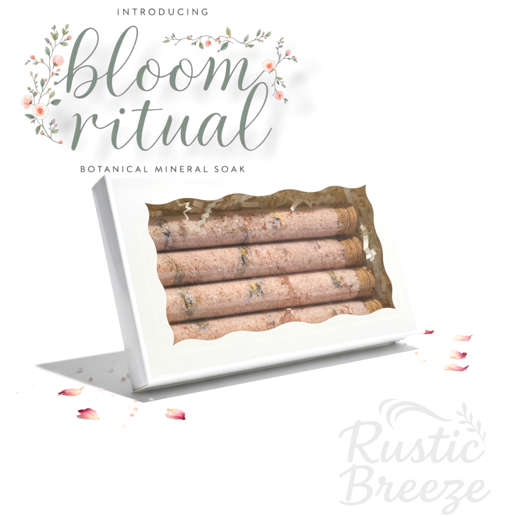 Bloom Ritual – Botanical Mineral Soak Tube