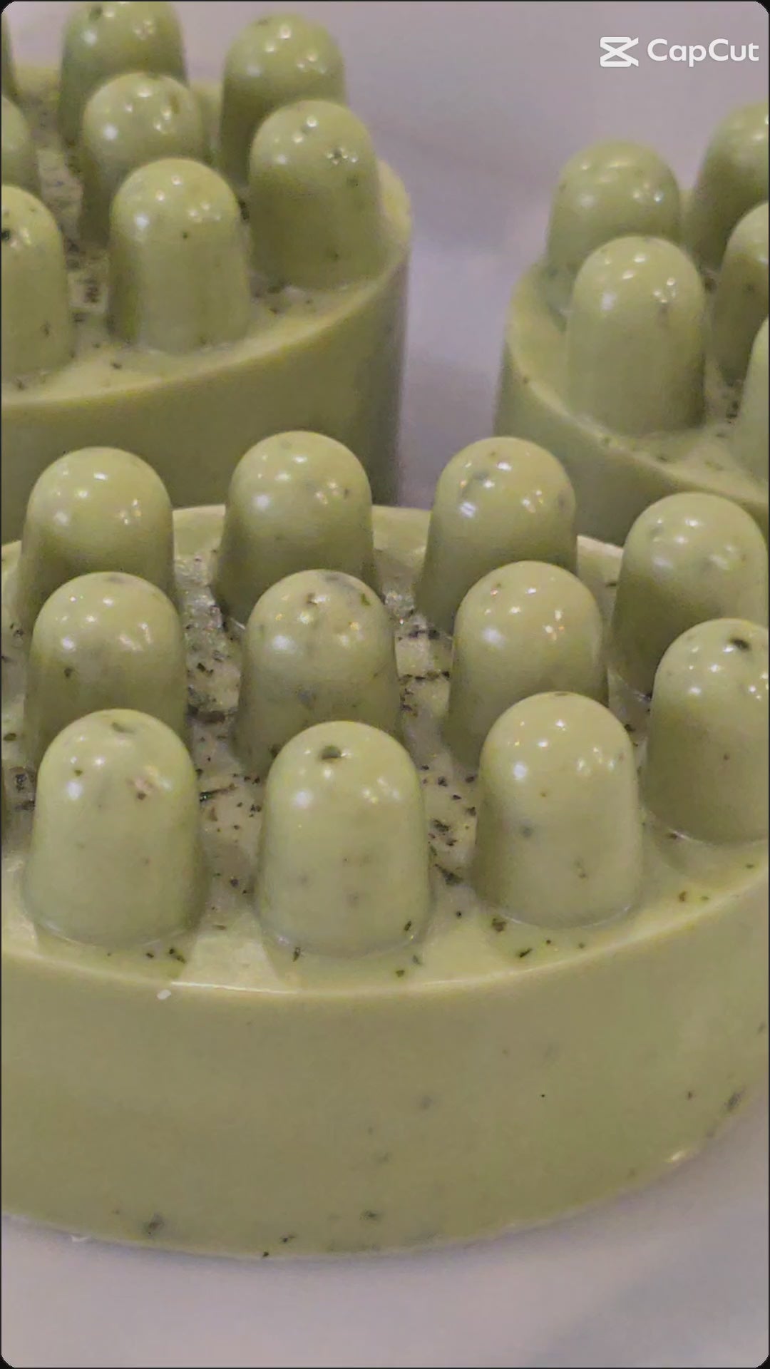 Handmade Coffee & Matcha Goat Milk Soap - Men's Soap Collection Massage Bars