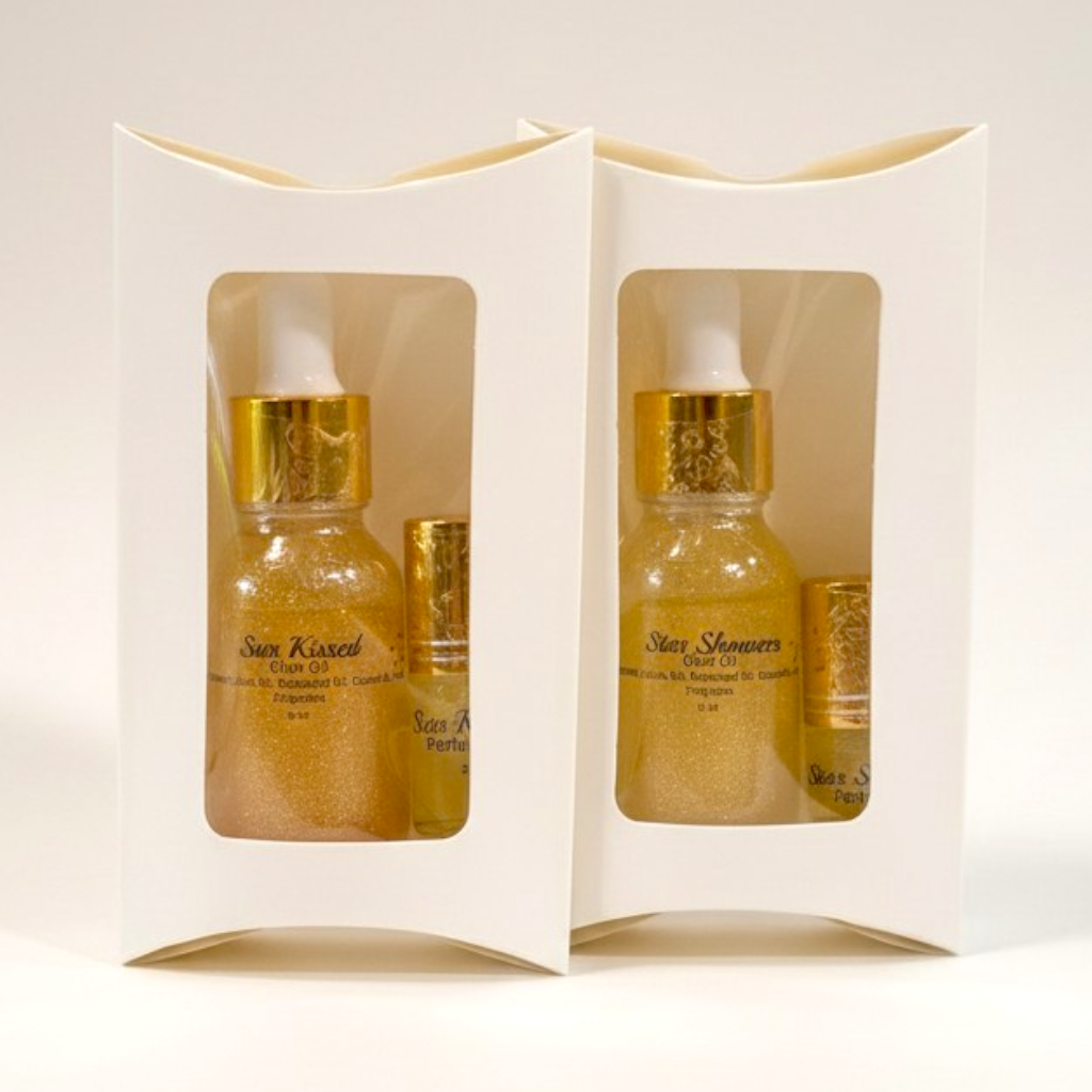 Teen Shimmer Oils & Mini Perfumes ✨ Star Showers & Sun Kissed Shimmer Body Oil