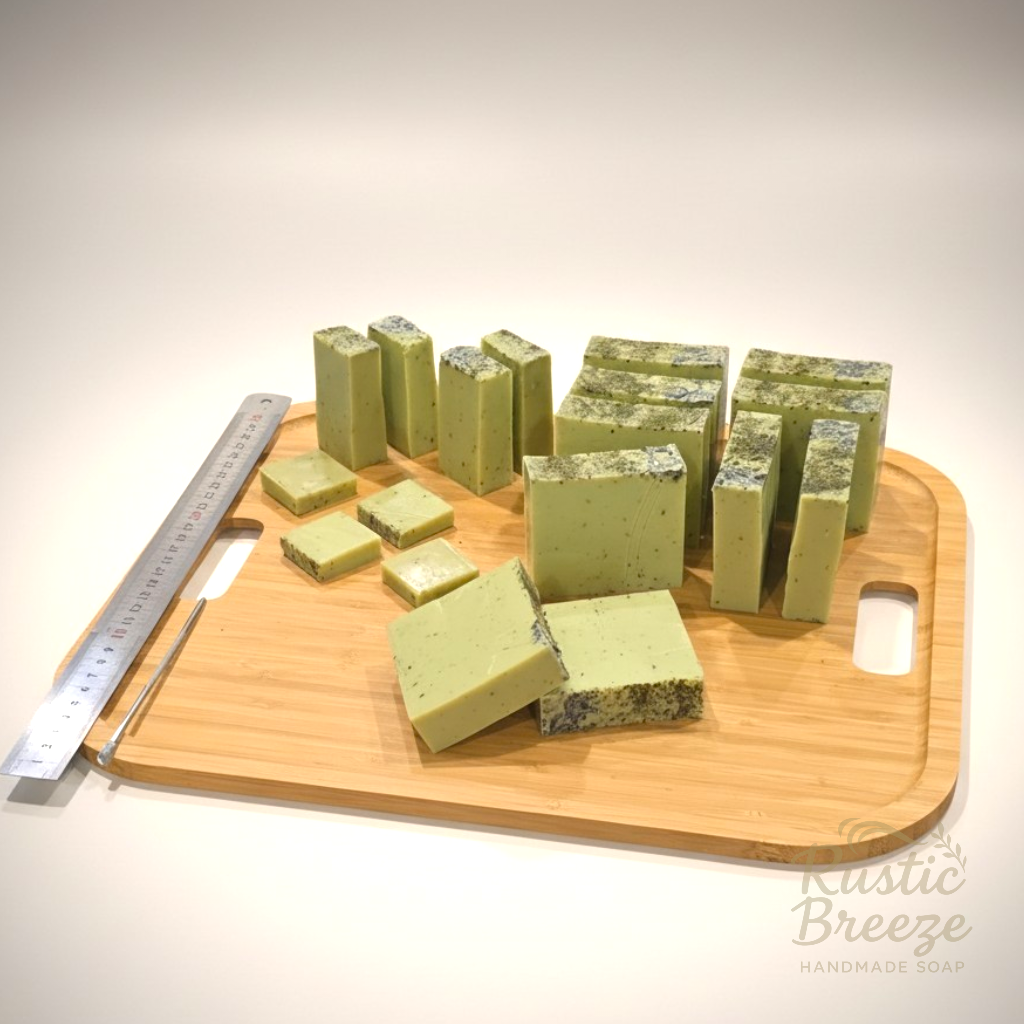 Zen Garden – Botanical Goat Milk Soap | Matcha, Green Tea & Chia