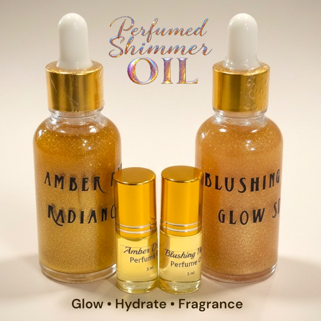 ✨ Radiant Shimmer & Perfumed Oil Collection