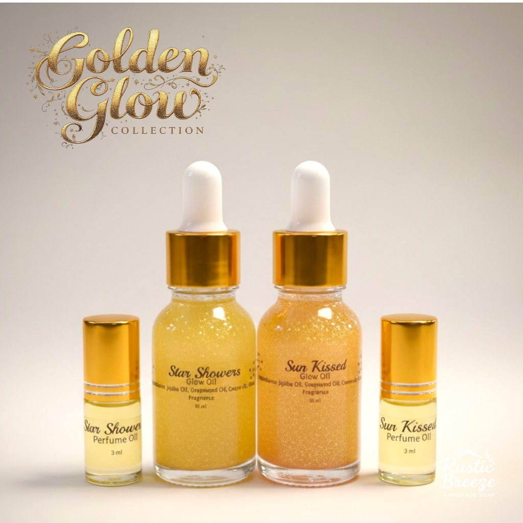 Teen Shimmer Oils & Mini Perfumes ✨ Star Showers & Sun Kissed Shimmer Body Oil