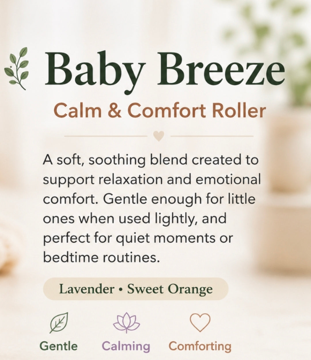 Rustic Breeze Essential Oil Rollers | 3 ml Aromatherapy Blends