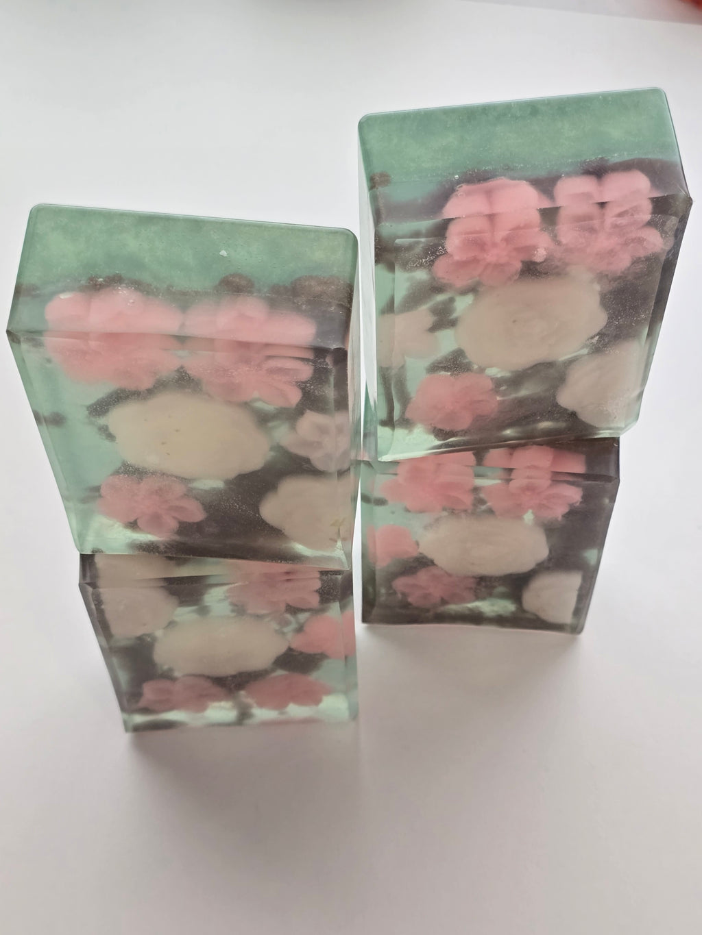 Mysterious Garden Botanical Floral Soap Bar | Jojoba & Goat Milk | 5.9 oz