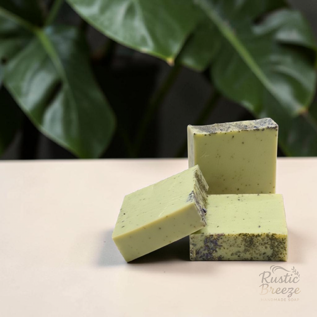 Zen Garden – Botanical Goat Milk Soap | Matcha, Green Tea & Chia