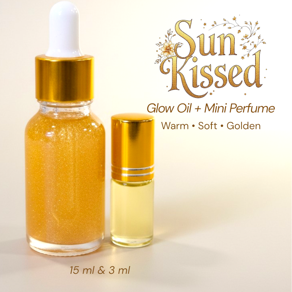 Teen Shimmer Oils & Mini Perfumes ✨ Star Showers & Sun Kissed Shimmer Body Oil
